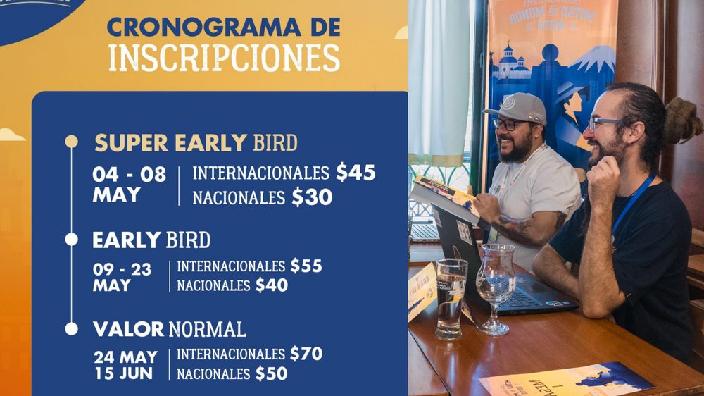 Cronograma de inscripciones